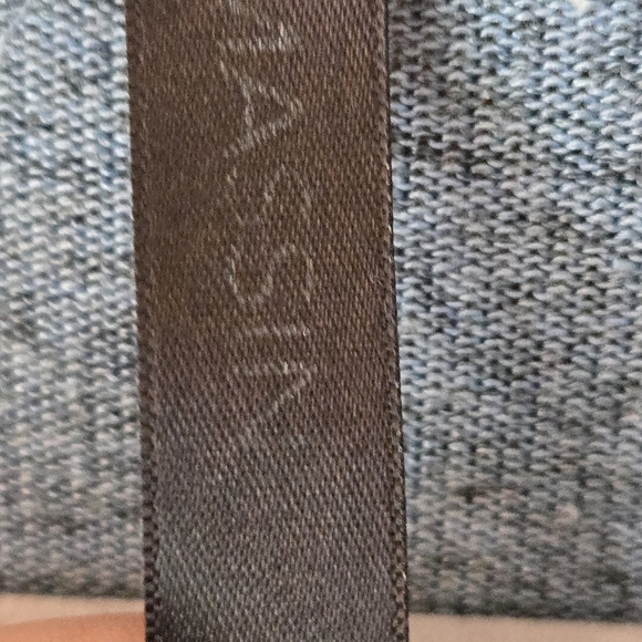 Massin Heather Blue Peplum Tunic - Picture 4 of 4